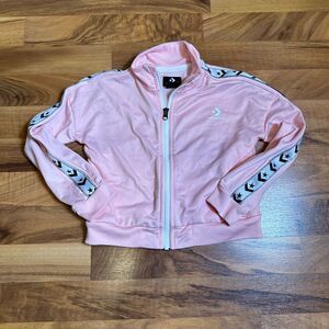 Converse Girls Track Jacket Pink with‎ Logo size 6